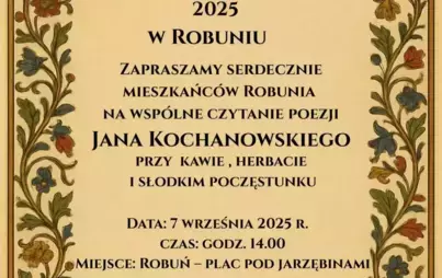 Zdjęcie do Narodowe czytanie w Robuniu 