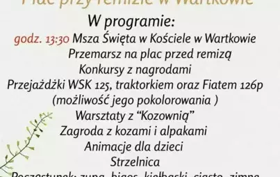 Zdjęcie do Święto Tradycji Wiejskiej w Wartkowie 