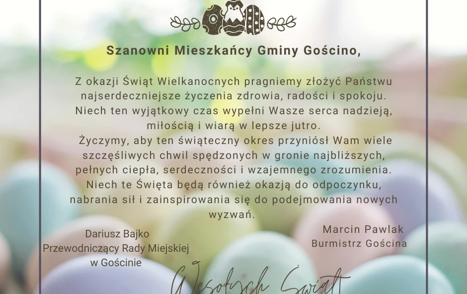 Zdjęcie do Życzenia Wielkanocne