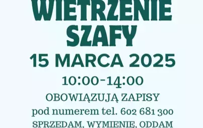 Zdjęcie do Wietrzenie szafy 