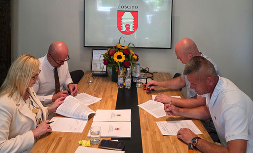 Zdjęcie do Gmina Gościno z  dofinansowaniem z Samorządu Wojew&oacute;dztwa Zachodniopomorskiego