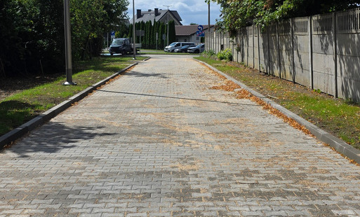 Zdjęcie do Zakończono budowę drogi przy ul. Lipowej
