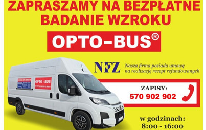 Zdjęcie do Bezpłatne badanie wzroku w Gościnie